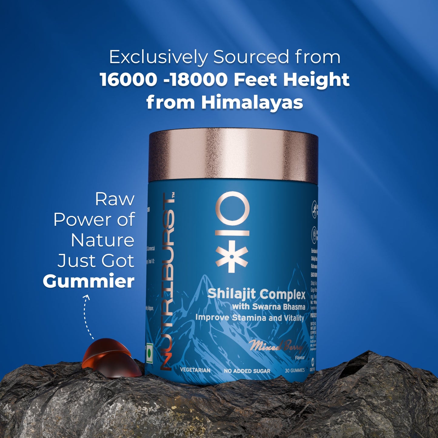 RILARK Nutriburst Shilajit Gummies: Unleash Your Inner Strength and Vitality Naturally