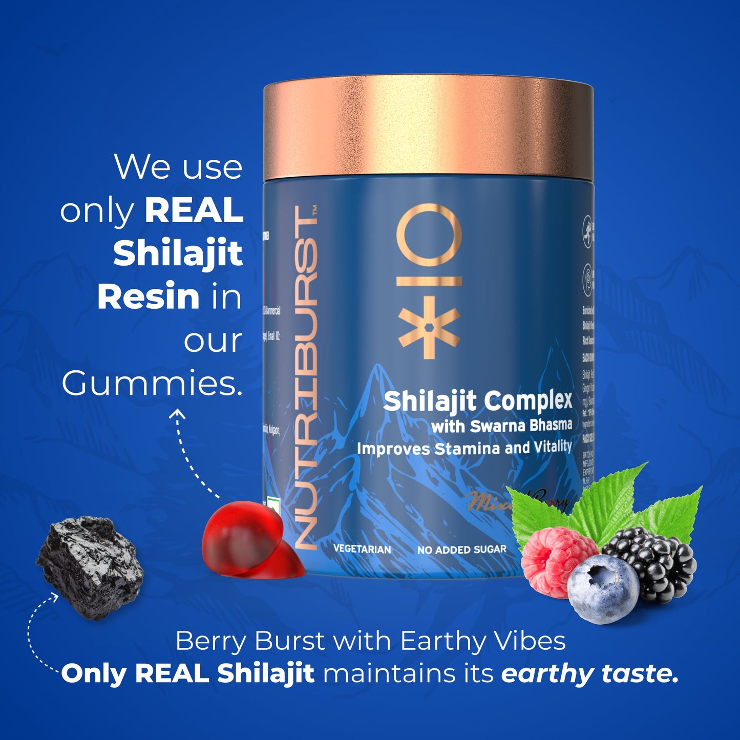 RILARK Nutriburst Shilajit Gummies: Unleash Your Inner Strength and Vitality Naturally