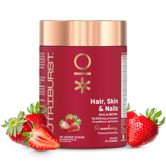 RILARK Nutriburst Hair, Skin & Nails Growth Gummies with Biotin